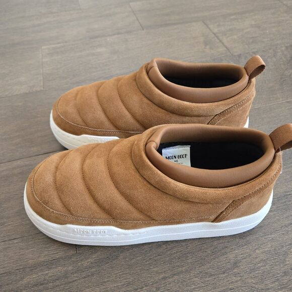 MOON BOOT PARK SOFT SUEDE SNEAKERS BOOTS MEN SHOES 80D2470020 Size 10 - Picture 2 of 11